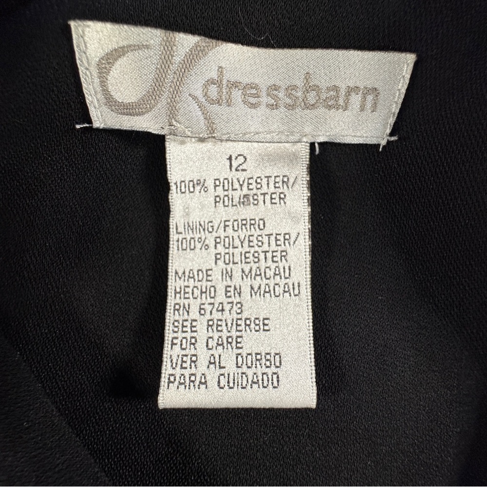 Vintage 90s Dress Barn Leopard Trim Blazer Dress Belted Black Midi 12 - Picture 10 of 16
